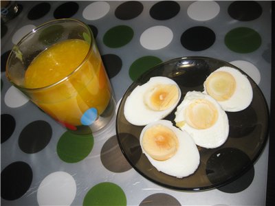 Диета Завтрак 2 Яйца Пол Апельсина